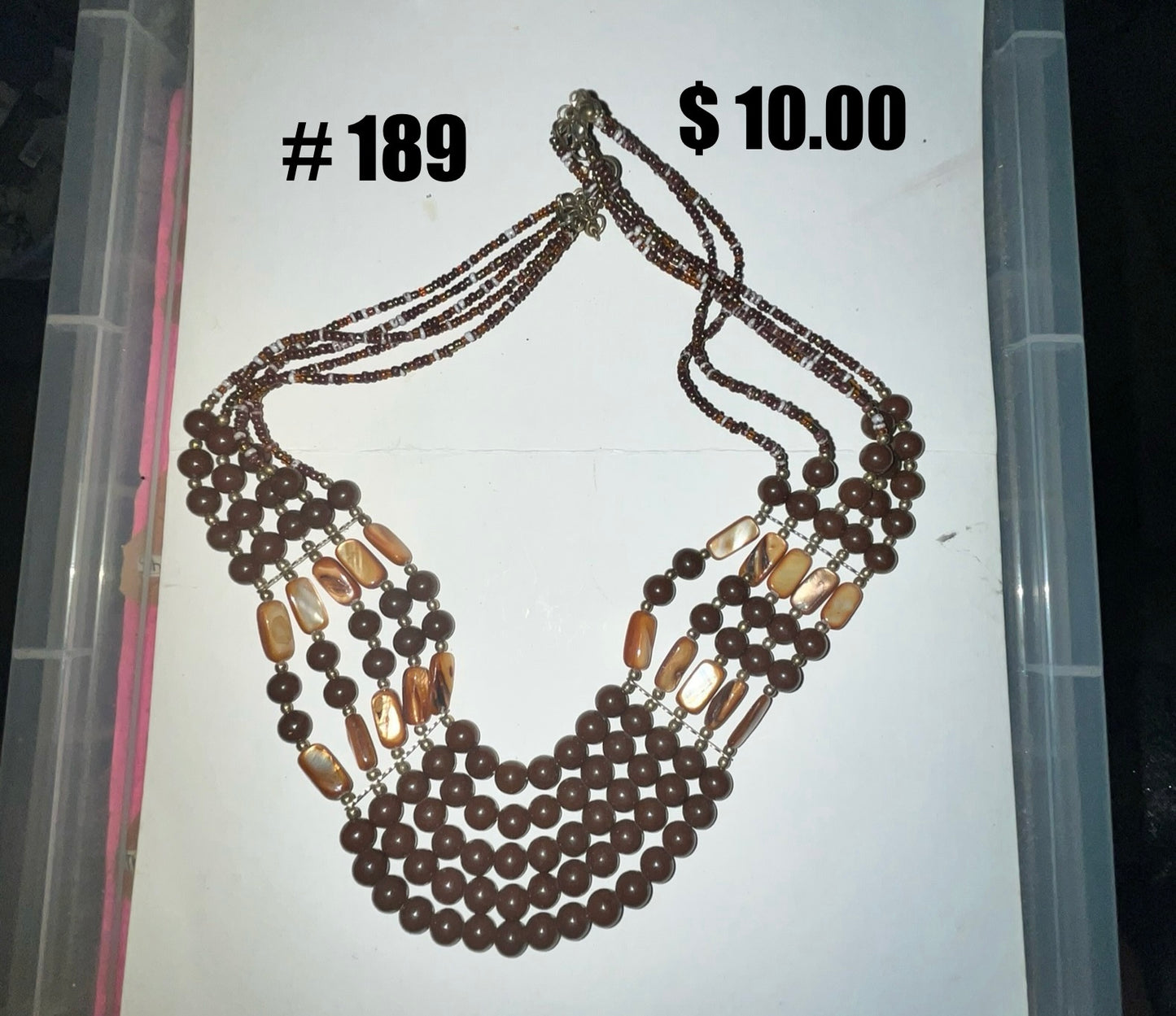 NECKLACE # 189